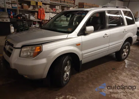 2007 Honda Pilot Ex-L z USA, uszkodzony, nr VIN 5FNYF185X7B017875